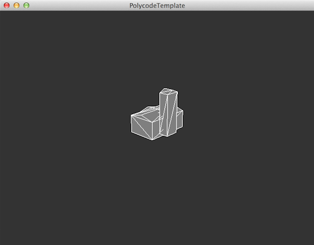 A procedurally generated object